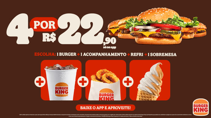Anúncio mais antigo do Burger King no ar