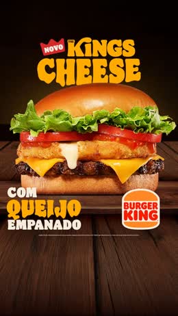 Anúncio de bk, 24 dias no ar