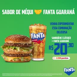 Anúncio de mcd, 25 dias no ar